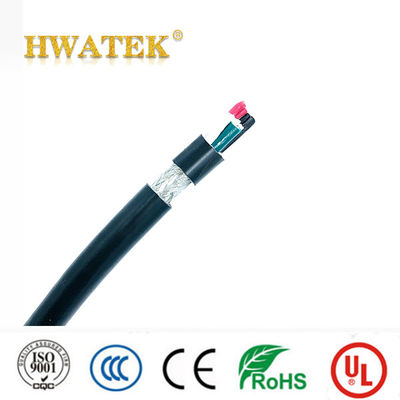 80℃ PVCジャケット 錫メッキ銅撚り線 300V 4C × 20AWG カスタムメイド フレキシブルケーブル