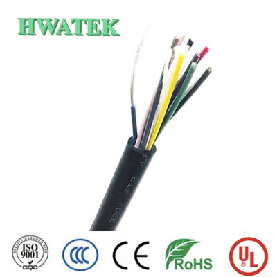 UL2103 1P×26AWG + 2C x 28AWG シールド 缶詰銅 ストランディング XLPE 隔熱 PVC ジャケット 300V 105°C 帯状 USB 2.0ケーブル