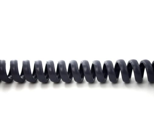 6C × 18AWG + 18C × 24AWG 缶詰の銅糸 PVC insulation TPU 素材 80°C 300V スパイラルケーブル