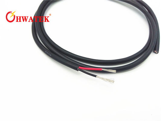 カスタムメイド10芯28AWGおよび2芯20AWG TPE絶縁生体適合PVCジャケット医療用ケーブル
