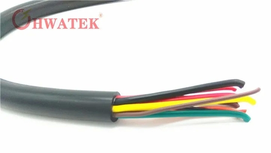 シールドドラッグチェーンケーブル 300V 4P-8P 銅導体