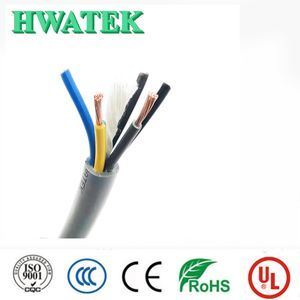 UL21408 2C×18AWG ドレインワイヤー付き 錫メッキ銅撚り線 XLPE絶縁 XLPEジャケット 300V 105℃ 耐油ケーブル
