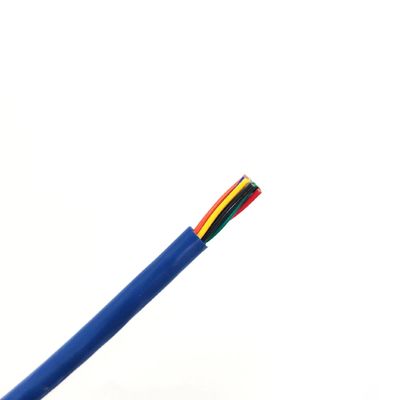 UL2587 4C×16AWG 裸の銅線付き産業用柔軟ケーブル,PVC隔熱と600V 90°C評価