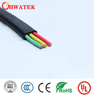 産業用XLPEシース 3芯フレキシブルフラットケーブル 300V定格電圧