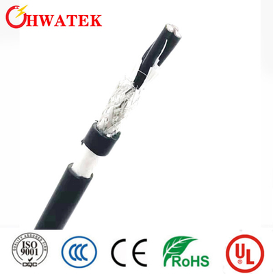 UL21410 TYPE XLPE ジャケット ETFE 断熱 缶詰銅 3C × 28 AWG 125°C 30Vケーブル