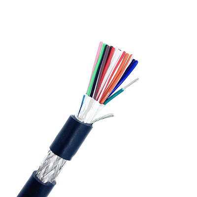 UL21410 TYPE XLPE ジャケット ETFE 断熱 缶詰銅 3C × 28 AWG 125°C 30Vケーブル