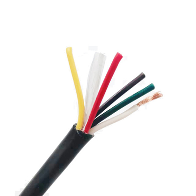 UL2464 TYPE PVC 缶詰銅 24C×20AWG (7/0.32T) + MB 80°C 300V 油性ケーブル