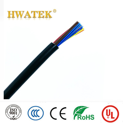 UL2725 TYPE PVCジャケット 銅製 缶詰付き 1コアックス × 26AWG + 2C×24AWG + 1C×26AWG 80°C 30Vケーブル