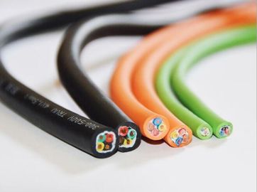 選別される産業は適用範囲が広いポリ塩化ビニール ジャケットが付いているチェーン・ケーブルを引張る