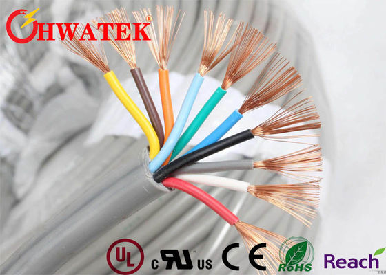 26AWG UL2464ポリ塩化ビニールを保護することはエレベーターの信号ケーブルを絶縁した