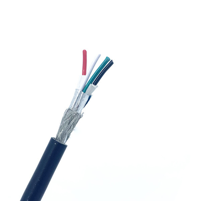 SHLDポリ塩化ビニールGY OD 4.8mm裸の銅Ul2464ケーブルのセリウム4CX22AWG