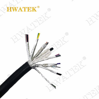 1P×28AWG+2C×26AWG PVC ジャケット シールド マルチコアケーブル UL 20276 缶詰の銅